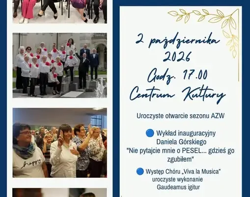 Inauguracja Roku Akademickiego 2026/2027 Akademii Złotego Wieku w MGCK