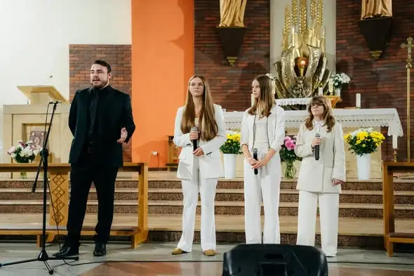 Międzypokoleniowy duet Ochmanów poruszył serca publiczności w Jelczu-Laskowicach