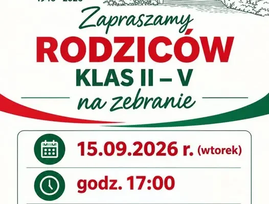 CKZiU w Oławie zaprasza rodziców na pierwsze zebranie w nowym roku szkolnym