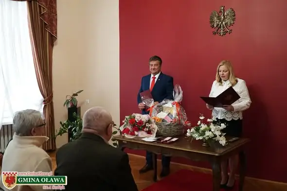 Złote gody Państwa Kucharów z Gaci – 50 lat razem