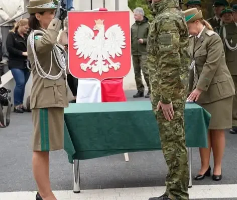 Nowi funkcjonariusze Straży Granicznej złożyli ślubowanie