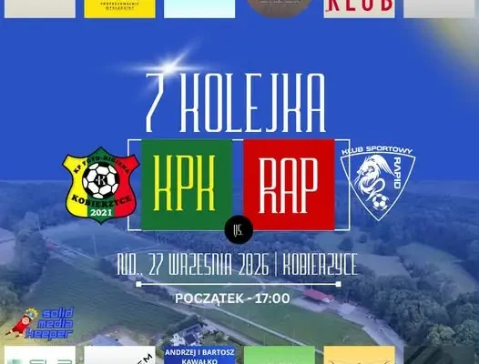 Rapid Domaniów zagra w Kobierzycach. Sąsiedzki pojedynek w 7. kolejce