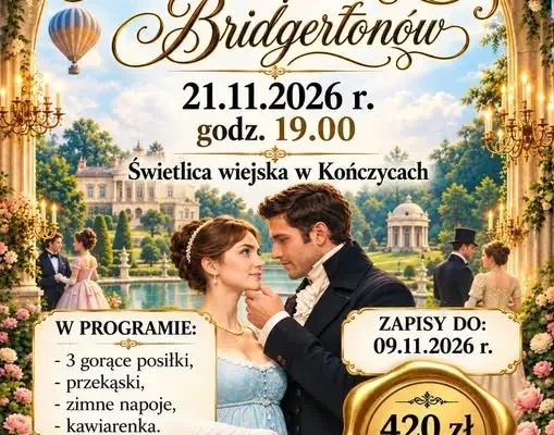 Bal Andrzejkowy w stylu Bridgertonów w Kończycach – zapisy trwają