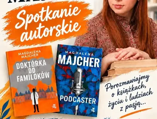 Magdalena Majcher spotka się z czytelnikami w Osieku