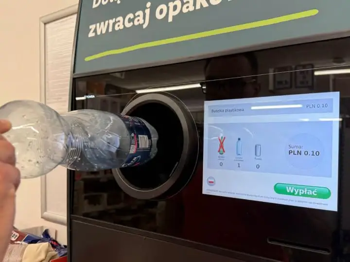 Butelkomaty w Polsce: 3,2 miliarda zwróconych opakowań od startu systemu kaucyjnego