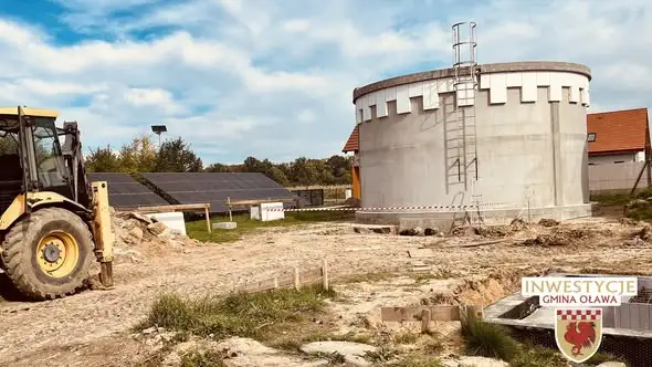 Oleśnica Mała: trwa modernizacja stacji uzdatniania wody za 3,7 mln zł