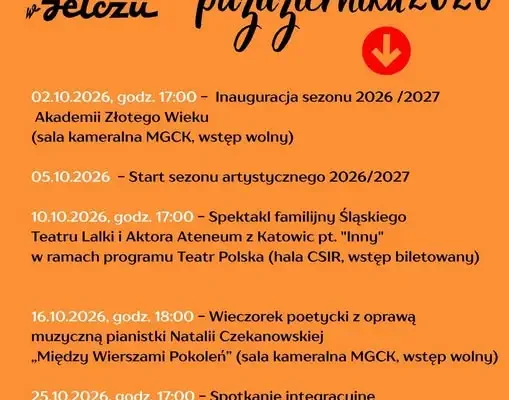Kultura w Jelczu-Laskowicach: październikowe wydarzenia, które warto zobaczyć