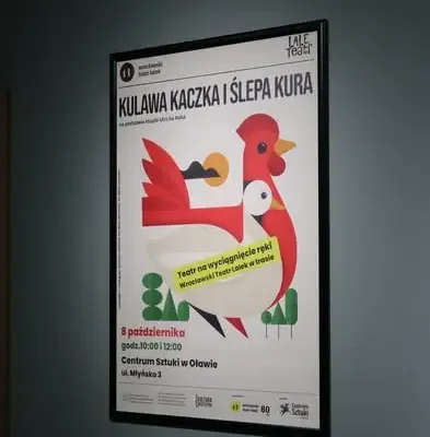 Wrocławski Teatr Lalek zachwycił najmłodszych w Oławie