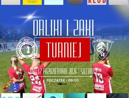 Rapid Siechnice: turniej Akademii i mecz seniorów w Domaniowie