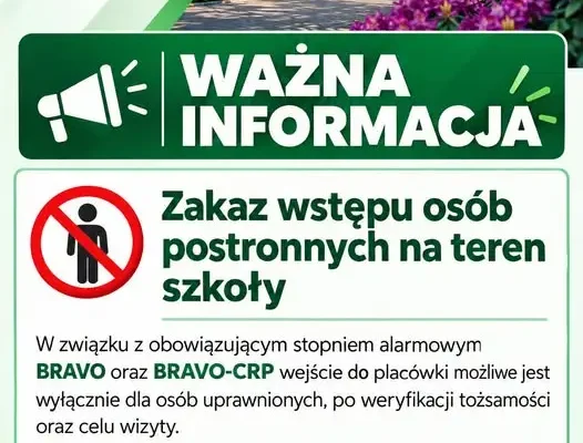CKZiU w Oławie zaostrza zasady wstępu na teren szkoły