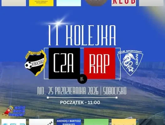 Derby powiatu oławskiego: Rapid Domaniów zagra na wyjeździe z Czarnymi Sobocisko