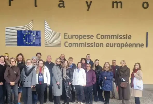 Nauczyciel z Oławy szkolił się w Brukseli w ramach programu EPAS