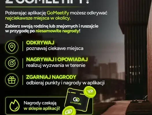 Odkryj Jelcz-Laskowice z aplikacją GoMeetify – gra terenowa z nagrodami