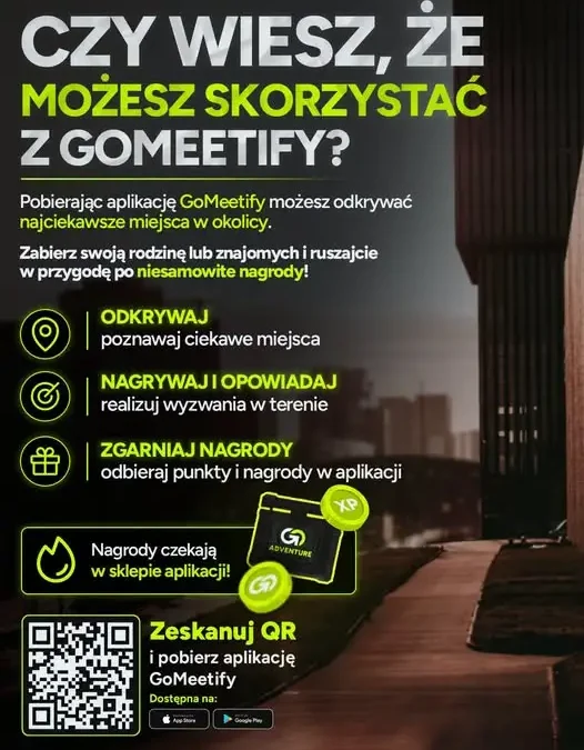 Odkryj Jelcz-Laskowice z aplikacją GoMeetify – gra terenowa z nagrodami
