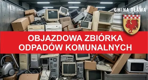 Gmina Oława: objazdowa zbiórka odpadów – zgłoszenia do 20 listopada